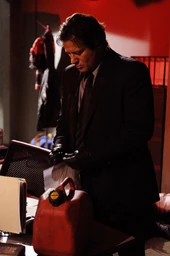 Hoffman takes out Strahm's hand