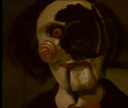 Billy Puppet Face Explosion