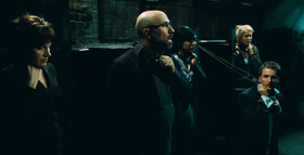 The prisoners discuss their situation