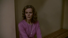 Morgan waits for her husband