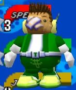 Space outfit in Snowboard Kids 2