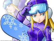 Nancy's wallpaper in SBK: Snowboard Kids