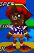 Jam's Summer outfit in Snowboard Kids 2