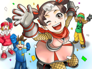 DS SBK-SnowboardKids 05.png (38 KB) Koyuki's Grade A ending in SBK: Snowboard Kids