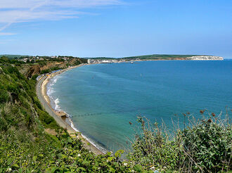 COASTAL FOOTPATH 2. SANDOWN-SHANKLIN. ISLE OF WIGHT.