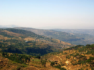 A view from Shanay village- Lebanon