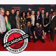 2017 Scandal 100th Episode Celebration - Facebook Badge