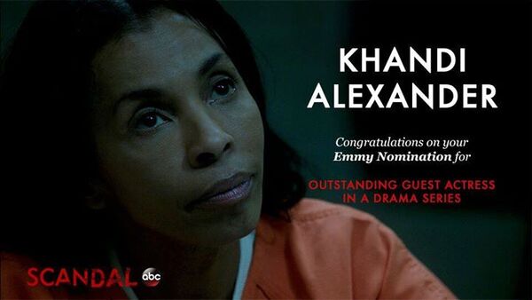 2015 Emmy - Khandi Alexander Nomination 01