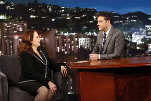 4x15 Susan Ross on Jimmy Kimmel Live