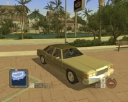 The Civilian version of the MPD Cruiser, oddly named "Santa Monica" in the game files.