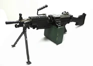 The M249 SAW in real life.