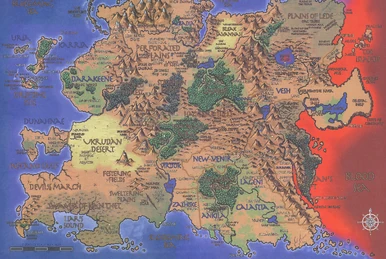 Ghelspad – Scarred Lands Campaign Setting – Livre Sword & Sorcery D20 (Occasion)