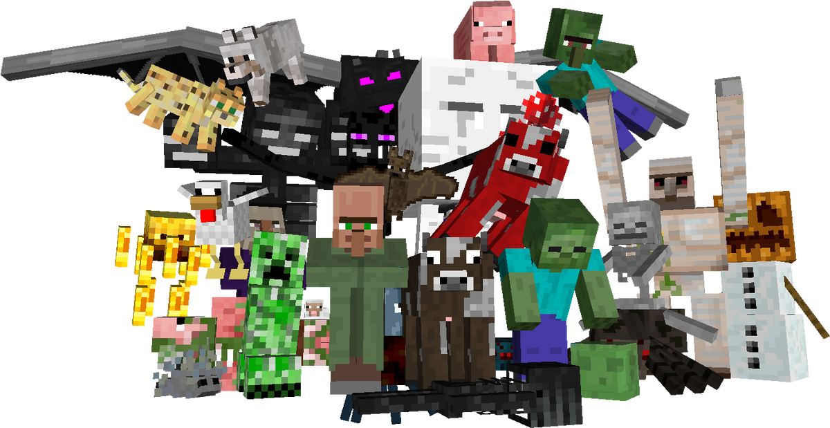 Minecraft Mobs | Scary childhood memories Wiki | Fandom