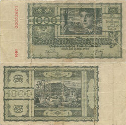1000 Schilling