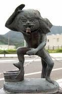 Statue von Akaname