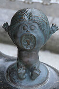 Statue von Kawa akago