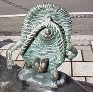 Statue von Bakezōri