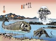 Bakekujira und Kurage-no-Hinotama