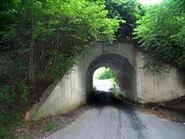 Die "Bunnyman-Brücke" bei Tag