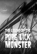 Plakat vom Film über das Pope-Lick-Monster