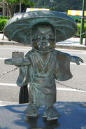 Statue von Tōfu kozō