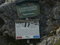 Infotafel Lindwurm Tappenkarsee