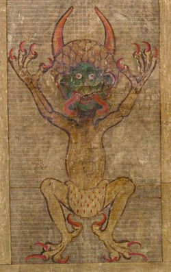 Codex Gigas Teufel