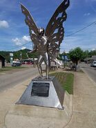 Statue vom Mothman