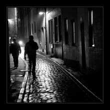 Dunkle Gasse