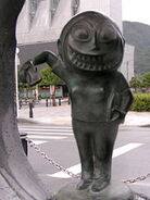 Kuchisake-Onna Statue