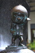 Statue von Zashiki Warashi