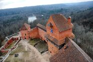 Panorama der Burg Turaida