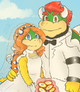 Bowser und Clawdia Koopa