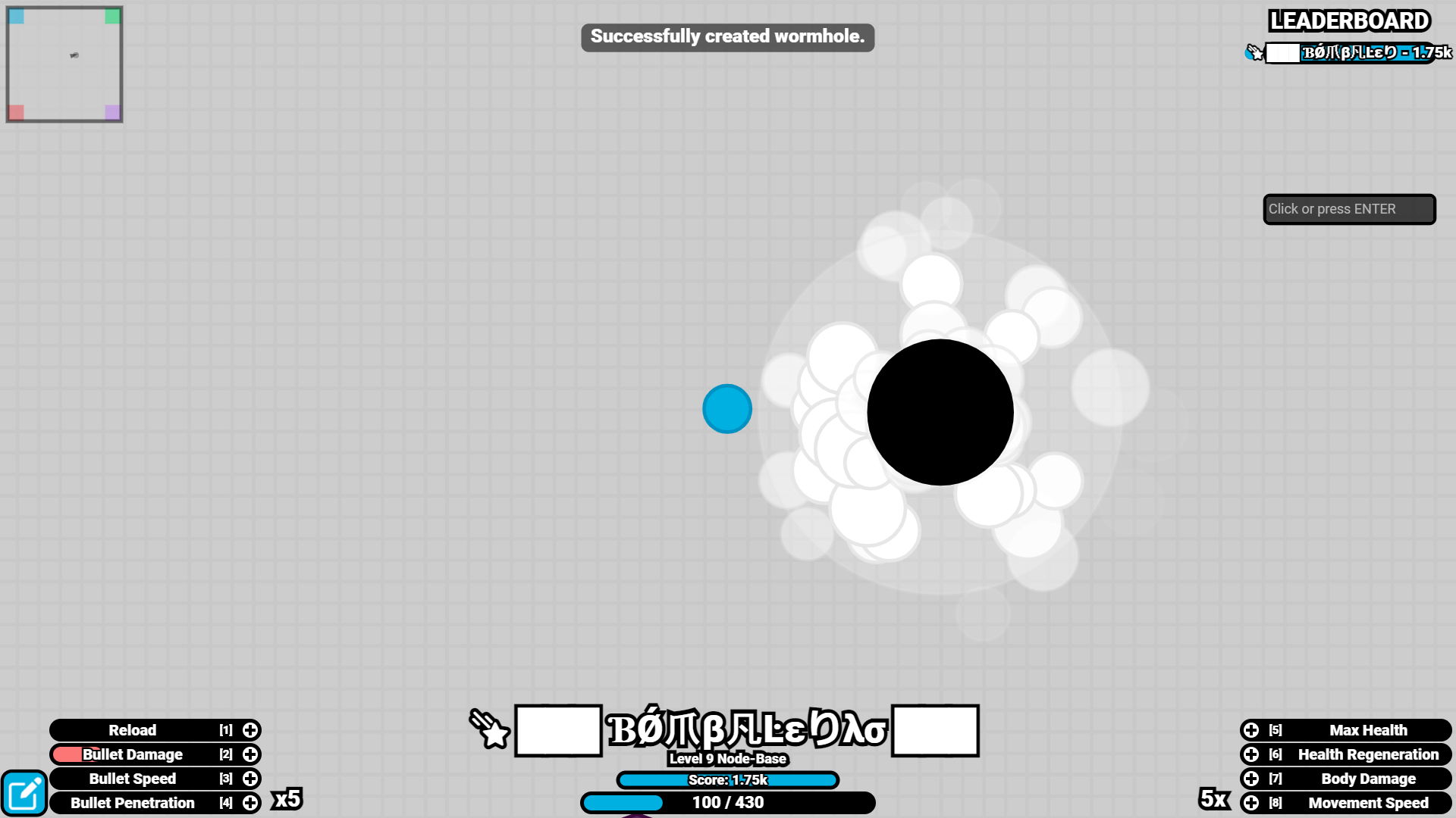 The Next Diep.io Game - Scenexe.io (500M Score) 