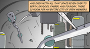 UNS Morokweng (Interior of the ship's city)
