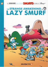 17 - The strange awakening of Lazy Smurf front