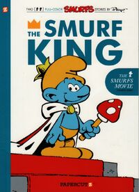 03 Papercutz The Smurf King front
