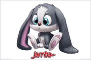 Schnuffel Bunny with jamba logo