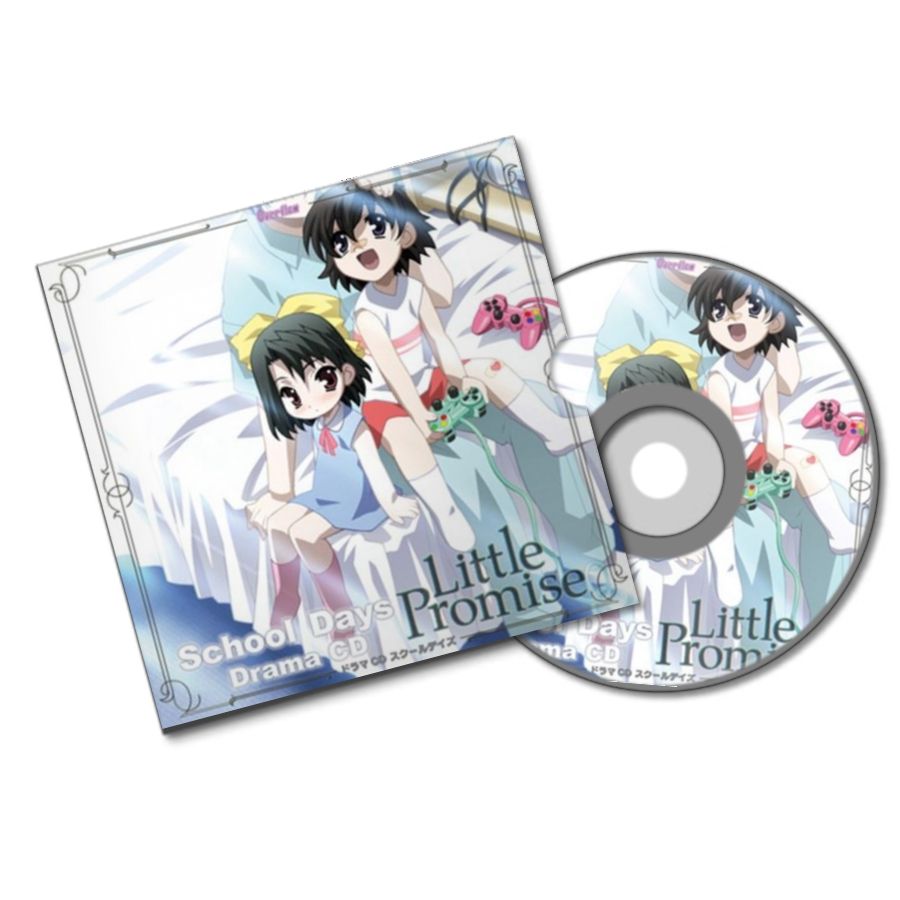 School Days スクールデイズ　カートン特典プロモ　未開封　4枚セット School Days スクールデイズ カートン特典プロモ 未開封 4枚