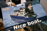 a promotional "nice boat" bag featuring Kotonoha