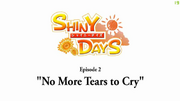 ShinyDaysEPNoMoreTearsToCry