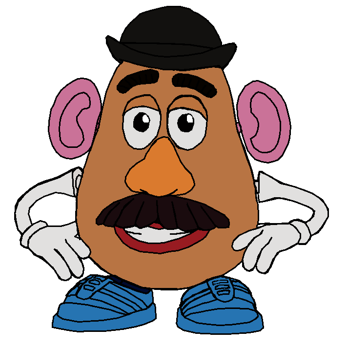 Mr Potato Head Drawing 1922 mr potato head 3d models