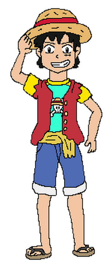 Monkey D. Luffy (One Piece School), Heroes Wiki