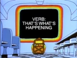 Verb: That's What's Happening