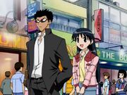 Harima and Tenma shopping together