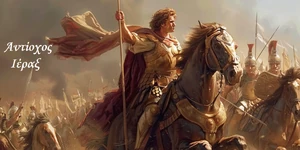 Αντίοχος Βα' Ιέραξ 
(αυθαίρετη σύγχρονη αναπαράσταση)