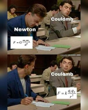 Humor-Newton-Coulomb-goog