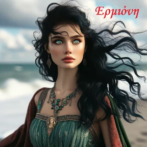 , σύζυγός του
(αυθαίρετη σύγχρονη αναπαράσταση)