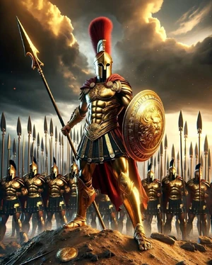 Παυσανίας αυθαίρετη σύγχρονη αναπαράσταση