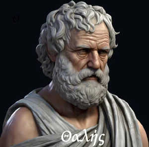 Θαλής 
(αυθαίρετη σύγχρονη αναπαράσταση)